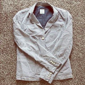 Seersucker Blazer